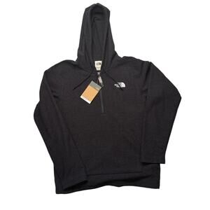 The North Face Cap Rock 1/4 Zip Hoodie Men's Medium Black NWT Hiking Gorpcore